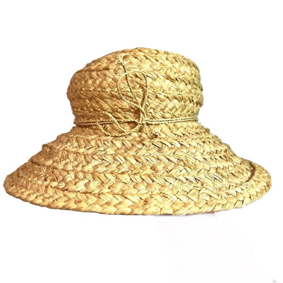 Helen Kaminski Accessories - Helen Kaminski Straw Raffia Handmade Sun Hat